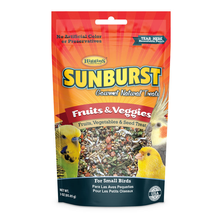 Higgins sunburst parrot food hotsell 25 lbs