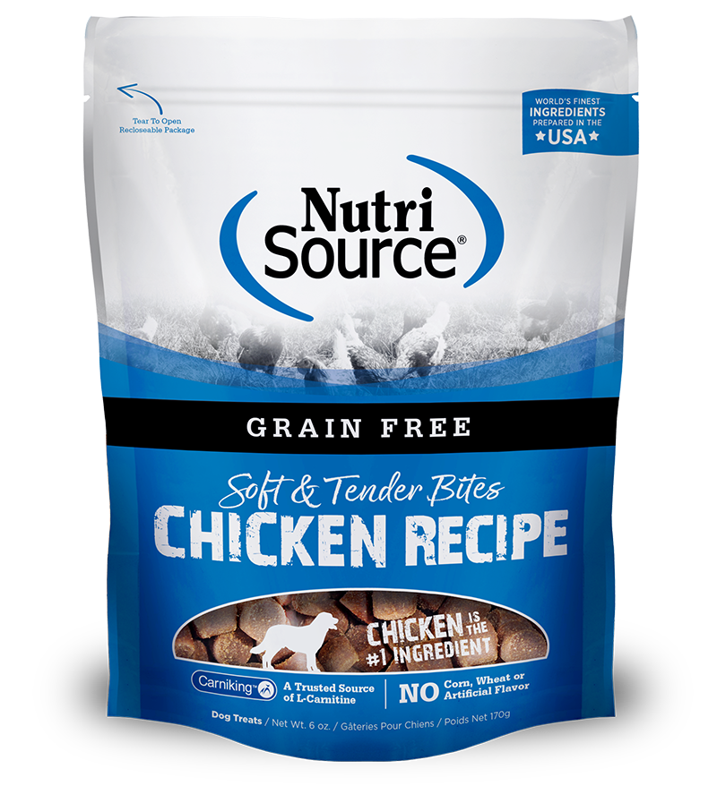 Nutrisource Grain Free Chicken Dog Treats Hearty Pet