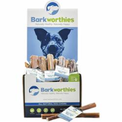 Barkworthies Beef Gullet Stick Dog Chew Mini Case