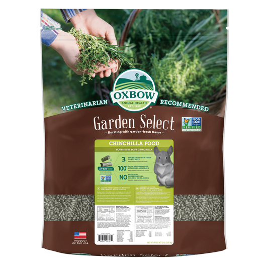 Oxbow Animal Health Garden Select Chinchilla Food