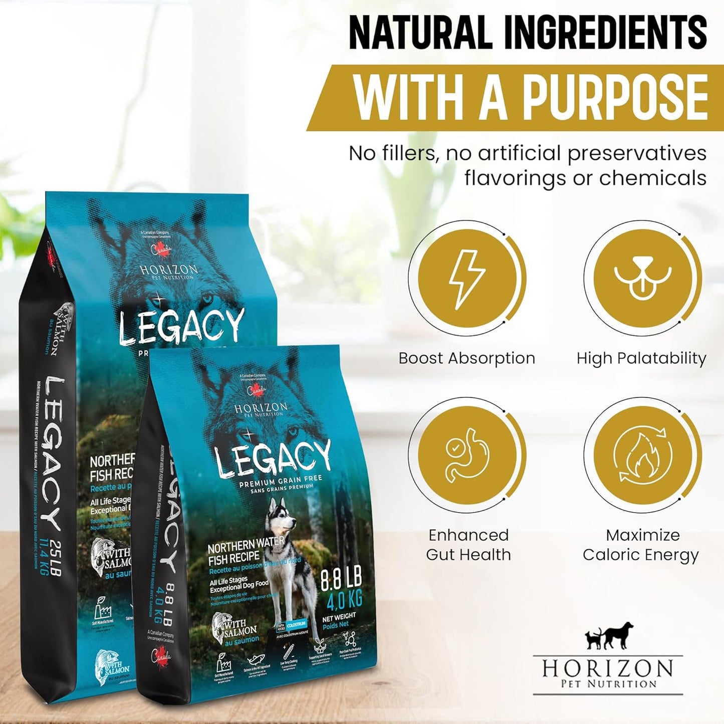 Horizon Legacy Fish All Life Stages Dog Food