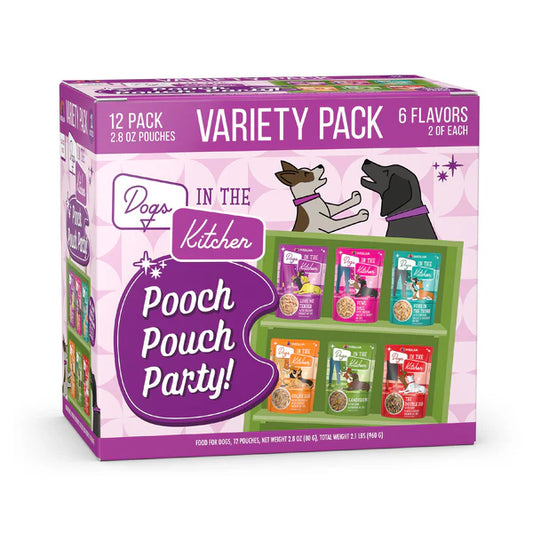 Weruva Pooch Pouch Party Variety Pack Pouches