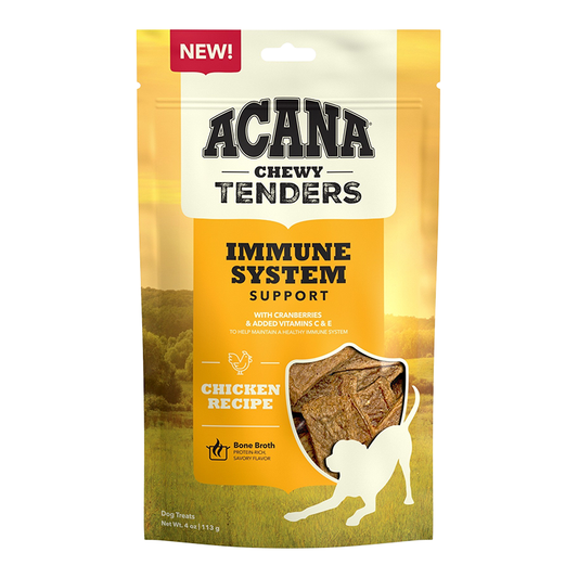 Acana Chewy Tenders, Immune Support Chicken Recipe Dog Treats