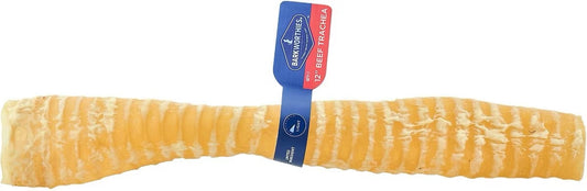 Barkworthies 12 Inch Trachea Beef For Dogs