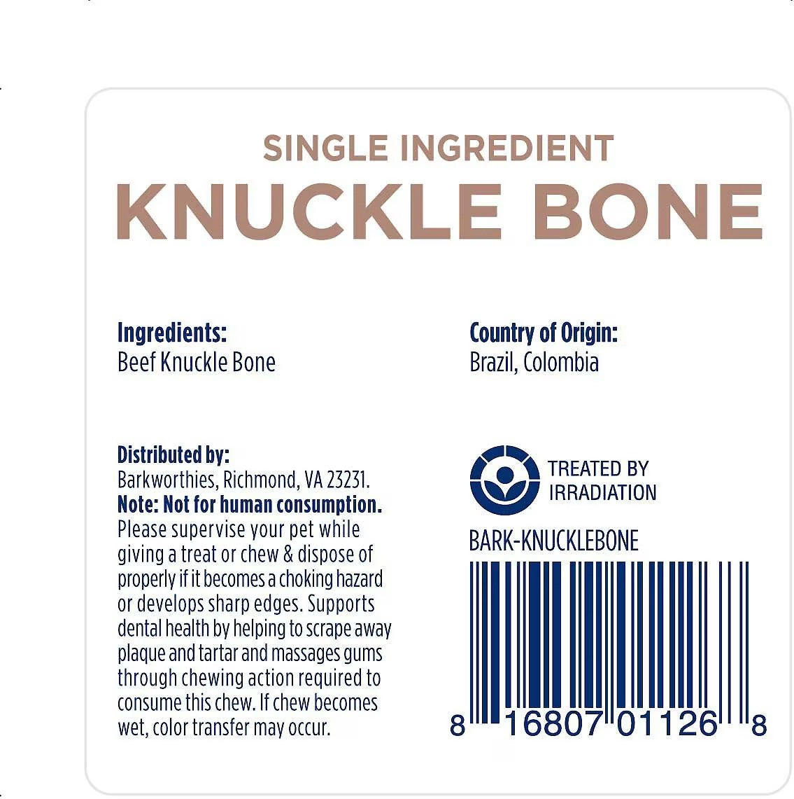 Barkworthies Knuckle Bone For Dogs