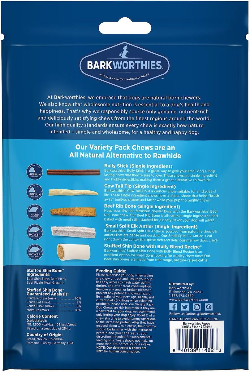 Barkworthies Variety Pack Small Breed