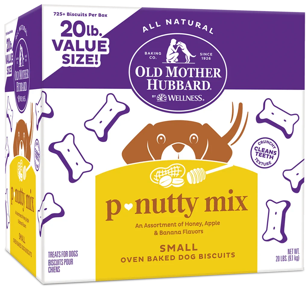 Old Mother Hubbard Crunchy Classic P-Nutty Assorted Dog Treats