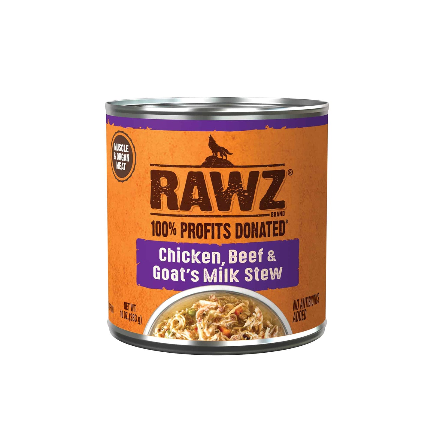 RAWZ Chicken, Beef & Goat’s Milk Stew Dog Food