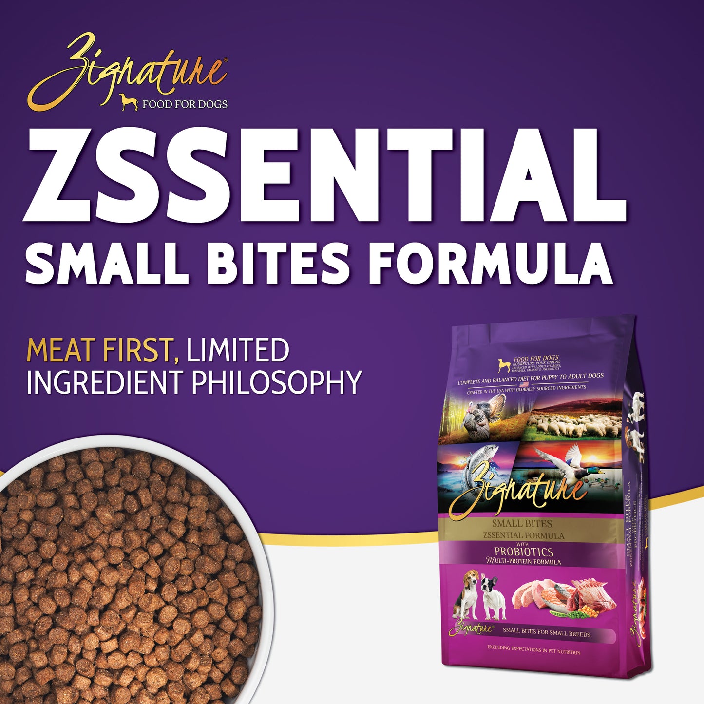 Zignature Zssentials Small Bites Formula