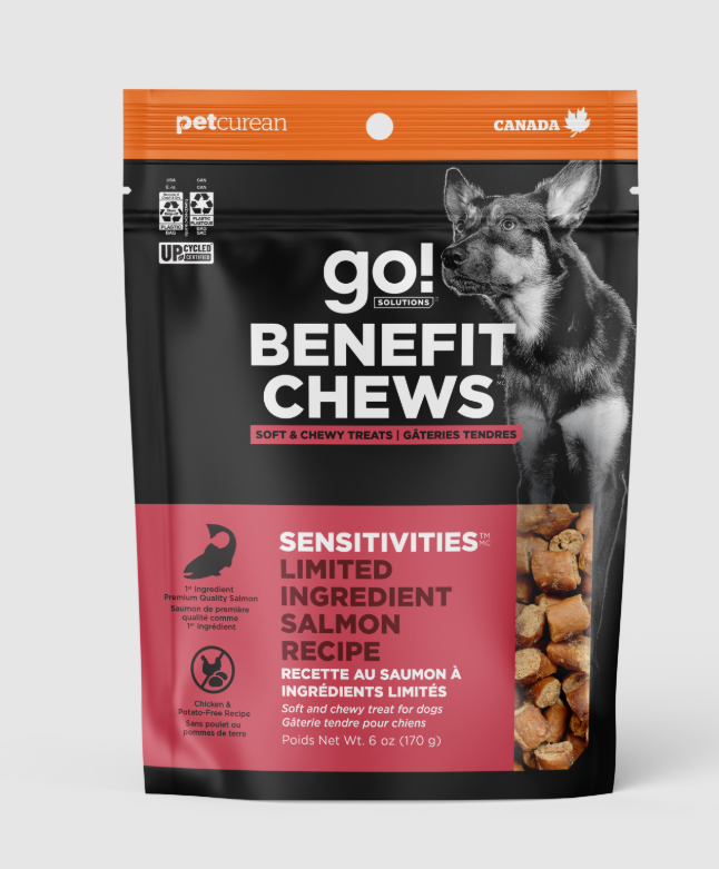 Go! Solutions Benefit Chews Sensitivities Limited Ingredients Salmon Recipe for dogs