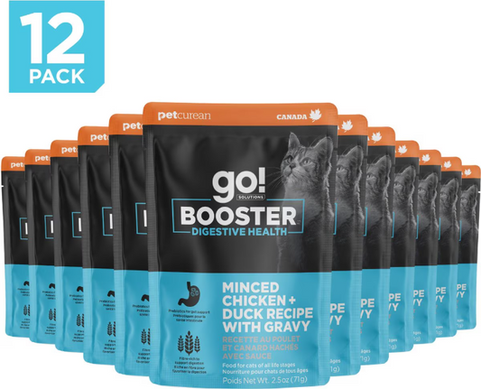 Go! Solutions Booster Digestive Health Chicken + Duck Pate For Dogs