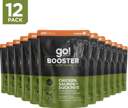 Go! Solutions Booster Joint Care Chicken, Salmon + Duck Pate For Dogs