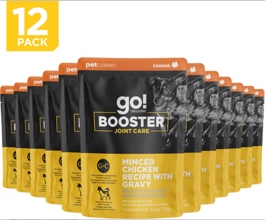 Go! Solutions Booster Joint Care Minced Chicken With Gravy For Dogs