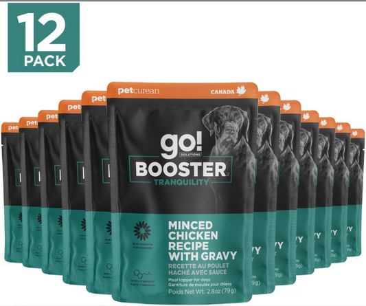 Go! Solutions Booster Tranquility Minced Chicken With Gravy For Dogs