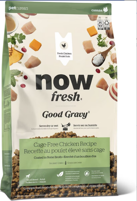 Now Fresh Good Gravy Small Breed Adult Chicken Recipe With Ancient Grains For Dogs