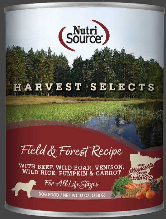 Nutrisource Harvest Selects Field & Forest Canned Dog Food