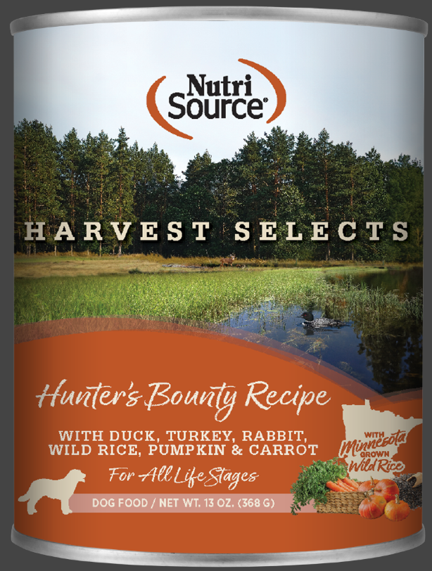 Nutrisource Harvest Selects Hunter's Bounty Canned Dog Food