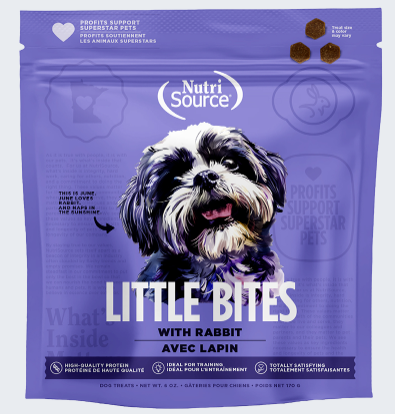 Nutrisource Little Bites Rabbit Dog Treats