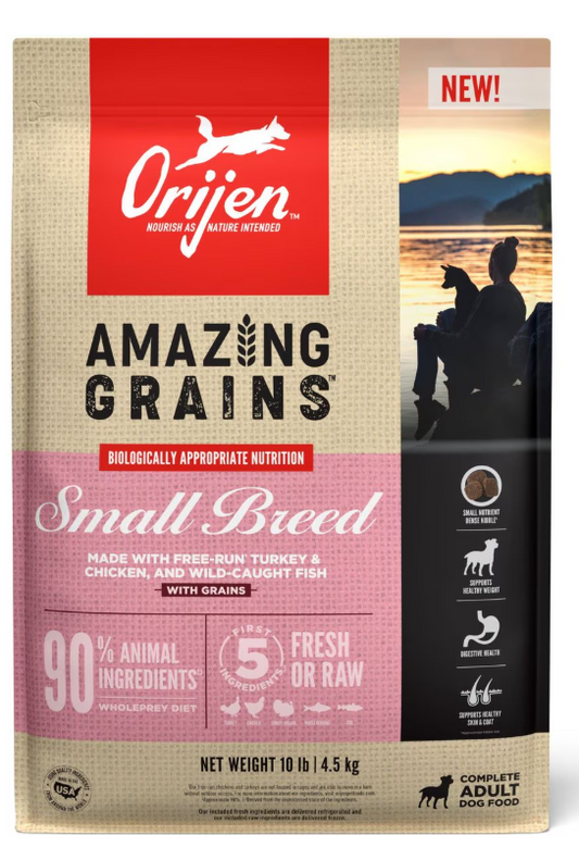 Orijen Amazing Grains Small Breed Dry Dog Food