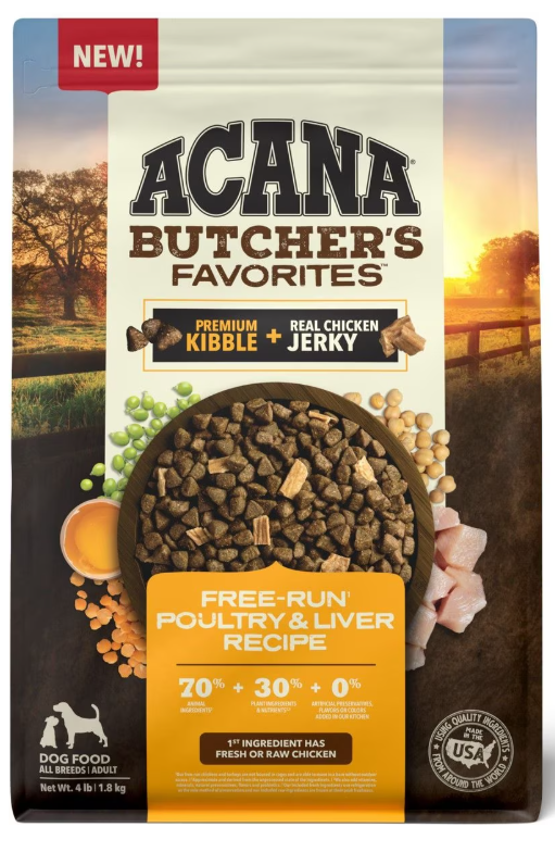 Acana Butcher's Favorite Free-Run Poultry & Liver Recipe