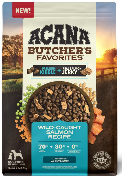 Acana Butcher's Favorites Wild-Caught Salmon Recipe Dog Food