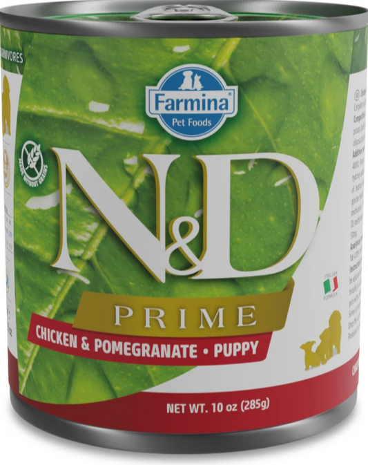 Farmina Natural & Delicious Prime Chicken and Pomegranate Canned Puppy Food