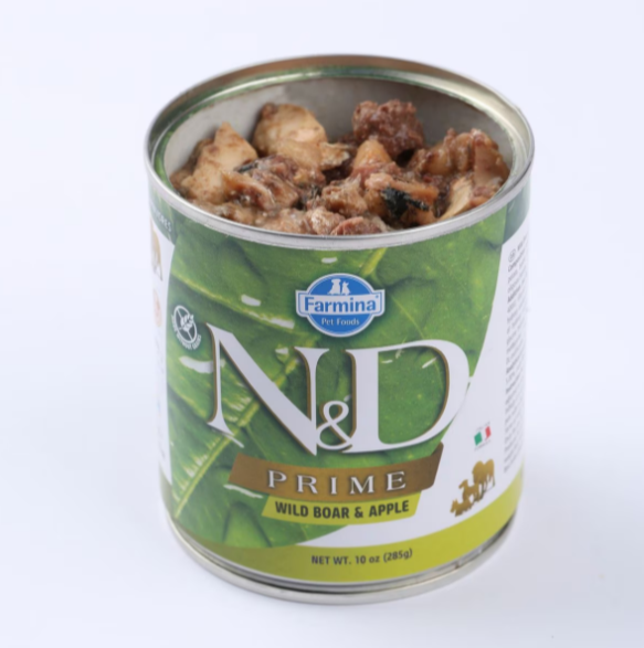 Farmina Natural & Delicious Prime Wild Boar and Apple Canned Adult Dog Food