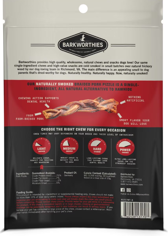 barkworthies pork pizzle