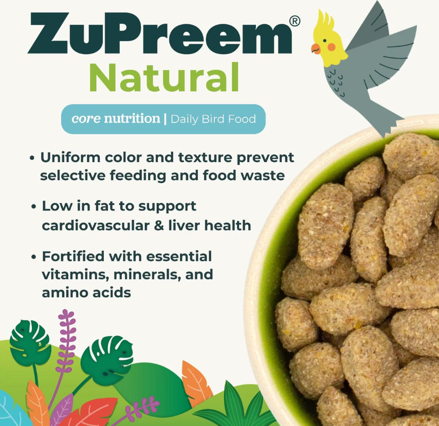 ZuPreem Natural for Large Birds