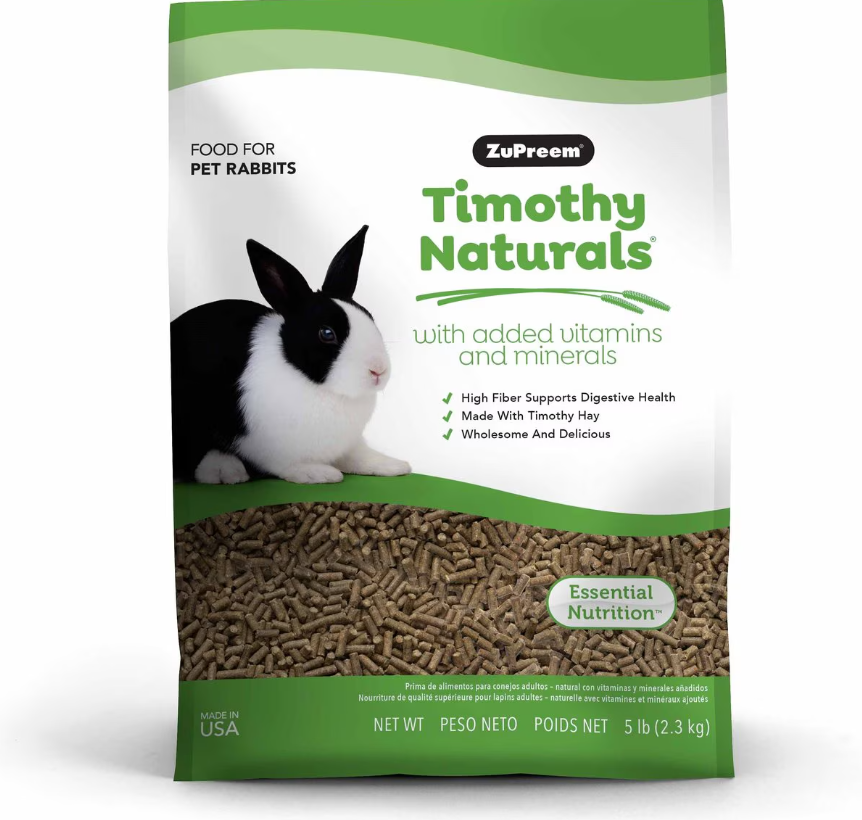 ZuPreem Timothy Naturals Rabbit Food