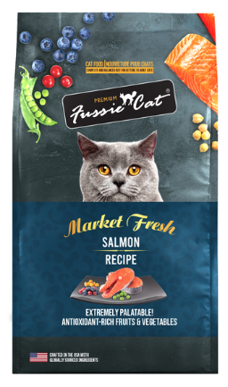 Fussie Cat Market Fresh Salmon Dry Cat Food