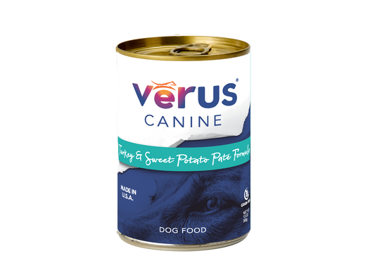 VeRUS Turkey & Sweet Potato Pate Formula Dog Cans (grain free)