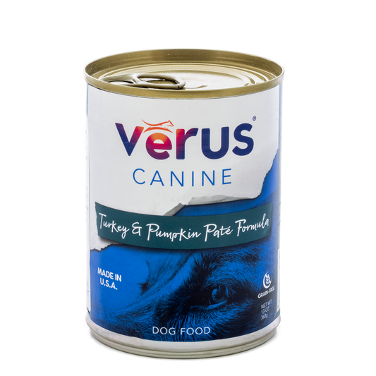 VeRUS Turkey & Pumpkin Pate Formula Dog Cans (grain free)