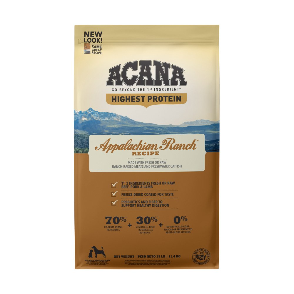 ACANA Appalachian Ranch Dry Dog Food Hearty Pet